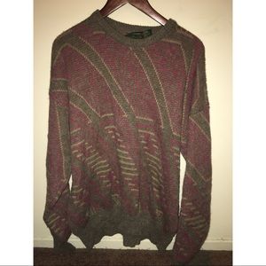 Large acrylic sweater